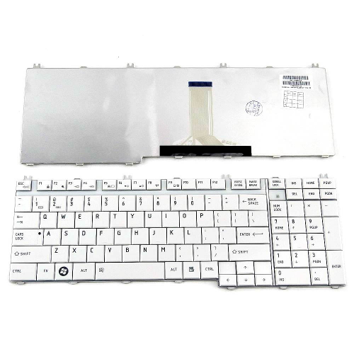 ΠΛΗΚΤΡΟΛΟΓΙΟ TOSHIBA SATELLITE L500 WHITE KEYBOARD