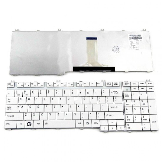 ΠΛΗΚΤΡΟΛΟΓΙΟ TOSHIBA SATELLITE L500 WHITE KEYBOARD