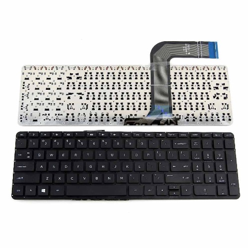 Πληκτρολόγιο HP Pavilion 15-P 17-F 17-P 15-P000 17-1000 17-P000 17-F000 US BLACK με οριζόντιο ENTER