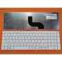 Πληκτρολόγιο Packard Bell TM81 TM86 TM87 TM89 TM94 TX86 Gateway NV50, άσπροa, US/UK