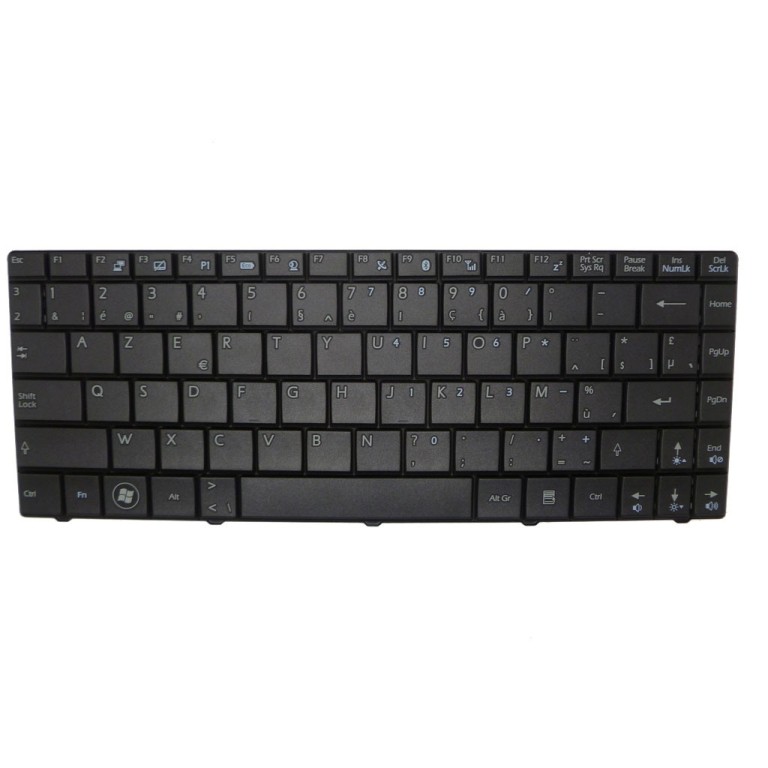 Πληκτρολόγιο MSI X320 X340 X300, Μαύρο, US/UK ( +BG Print)