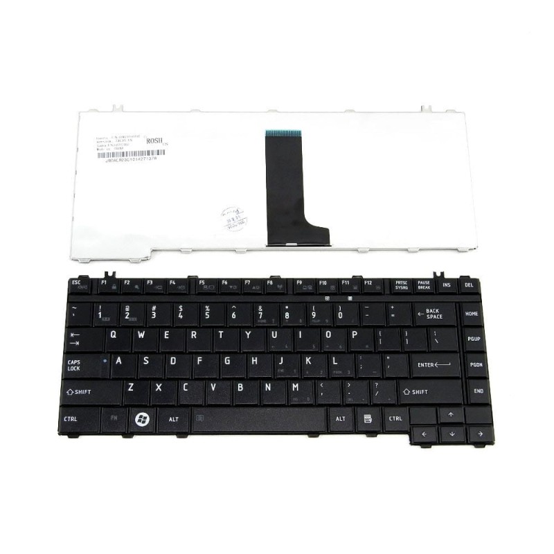 Πληκτρολόγιο Toshiba Satellite A300 A300D A305 L300 L300D, Μαύρο, US/UK