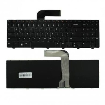 Πληκτρολόγιο Dell Inspiron N5110 M5110, Μαύρο, US/UK