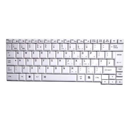 Πληκτρολόγιο Toshiba Portege R500, Ασήμι, US/UK