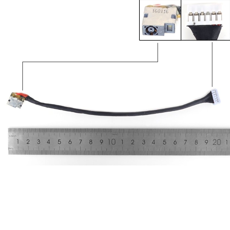 Βύσμα Τροφοδοσίας DC Jack HP 4pro 15-EC 16-A 16-A0032DX 16-A0030NR  L77601-001 L72703-001