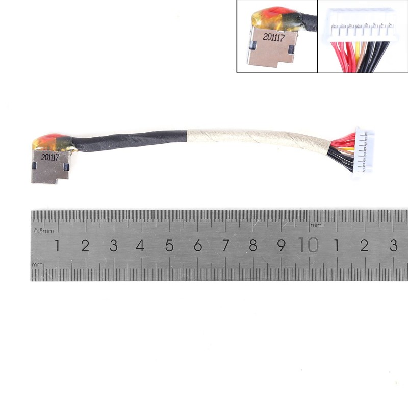 Βύσμα Τροφοδοσίας DC Jack HP Victus 16-D 16-E 16-B 16-d0020ca 16-d0023dx 16-d0028ca M54715-001