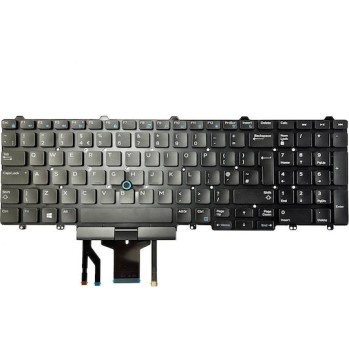 Πληκτρολόγιο Keyboard Dell Latitude E5550 E5570 E5580 P37F P48F P60F