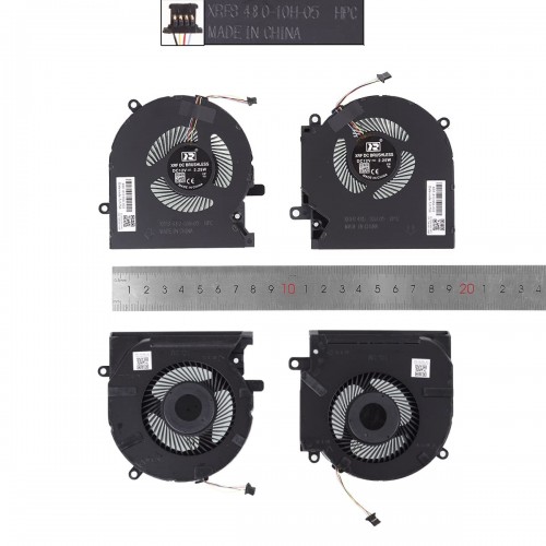 Ανεμιστηράκι CPU GPU Fan HP OMEN 15-EK EN TPN-Q236 Q238 5V M04215-001 M04216-001