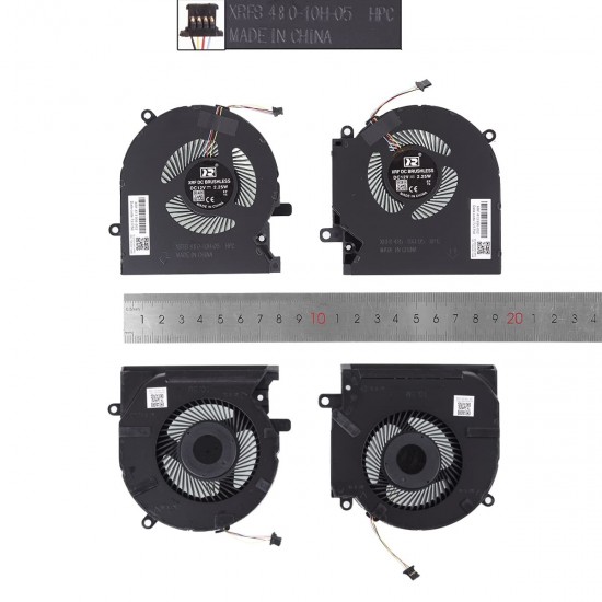 Ανεμιστηράκι CPU GPU Fan HP OMEN 15-EK EN TPN-Q236 Q238 5V M04215-001 M04216-001
