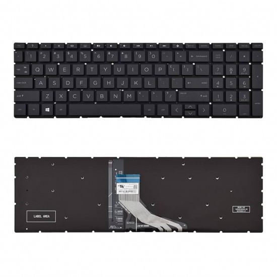 Πληκτρολόγιο Keyboard HP 250 G7 255 G7 250 G8 255 G8 15-DA 15-DR 15-DK 15-DB 15-DX 15-CX 17-CA