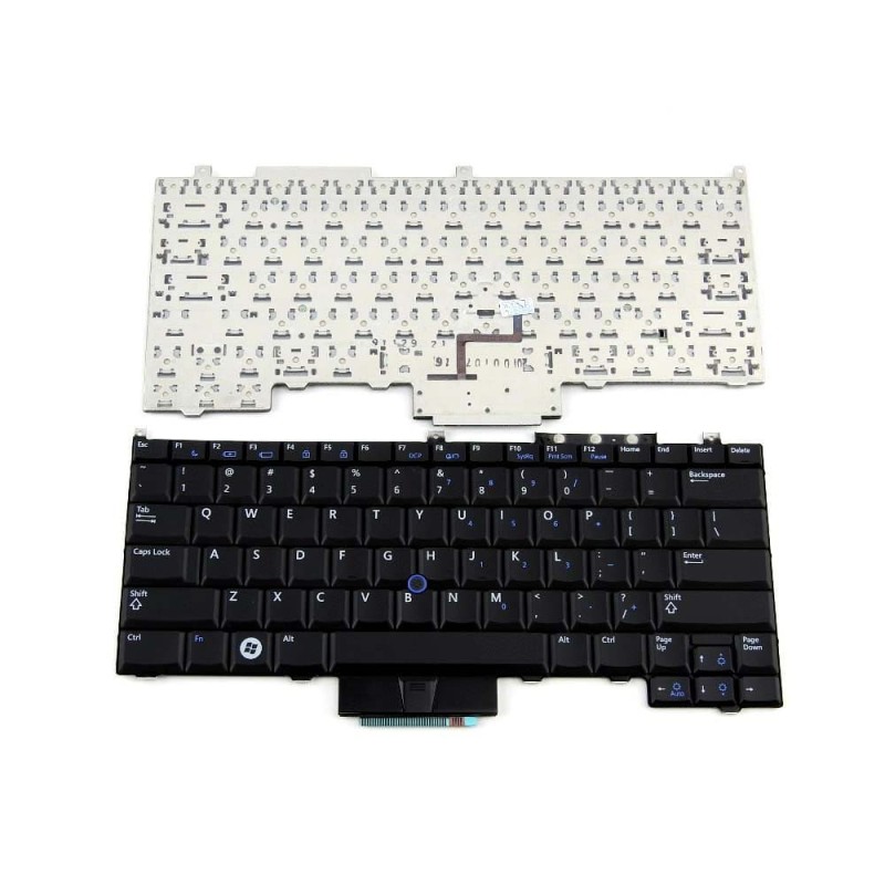 Πληκτρολόγιο Dell Latitude E4300, Μαύρο, με Pointing Stick με Backlit, US/UK