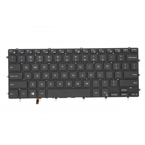 Πληκτρολόγιο Keyboard Dell XPS 15 9550 9560 9570 7590 0R931X R931X Backlit