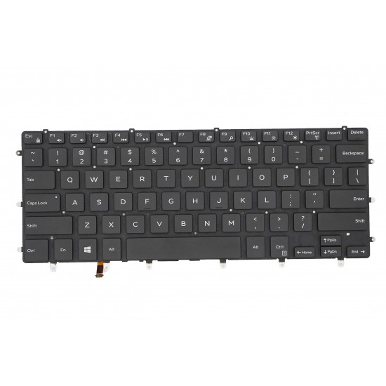 Πληκτρολόγιο Keyboard Dell XPS 15 9550 9560 9570 7590 0R931X R931X Backlit