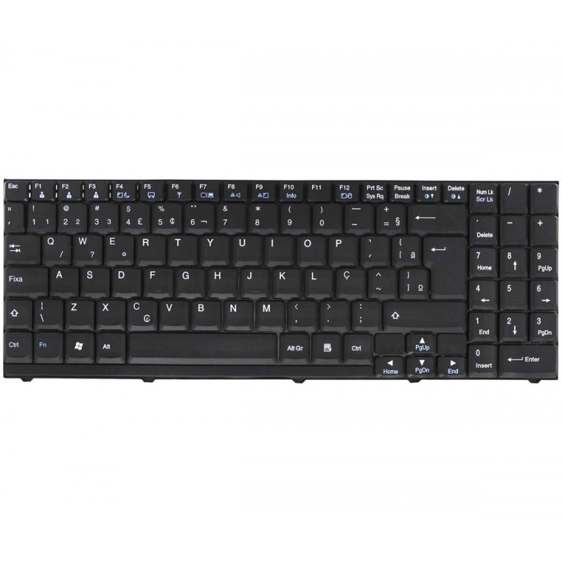 Πληκτρολόγιο LG LW60 LW65 LW70 LW75 LS70 M70, Μαύρο, US/UK