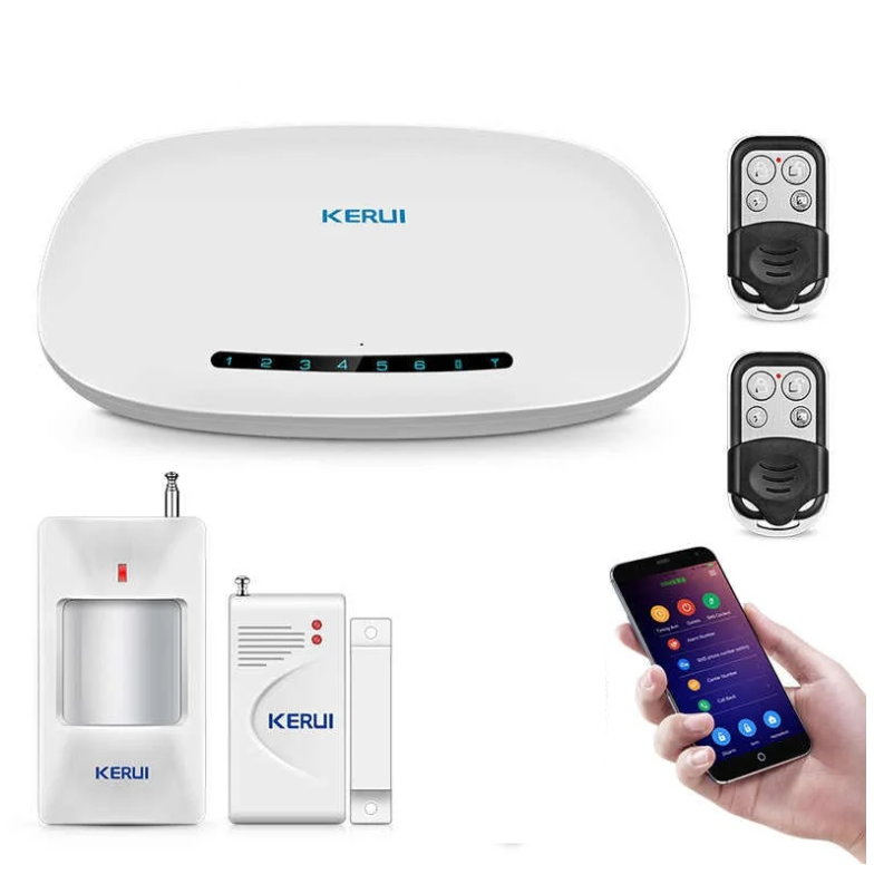 ΣΕΤ ΑΣΥΡΜΑΤΟΥ ΣΥΝΑΓΕΡΜΟΥ GSM KERUI KR-G1 ALARM