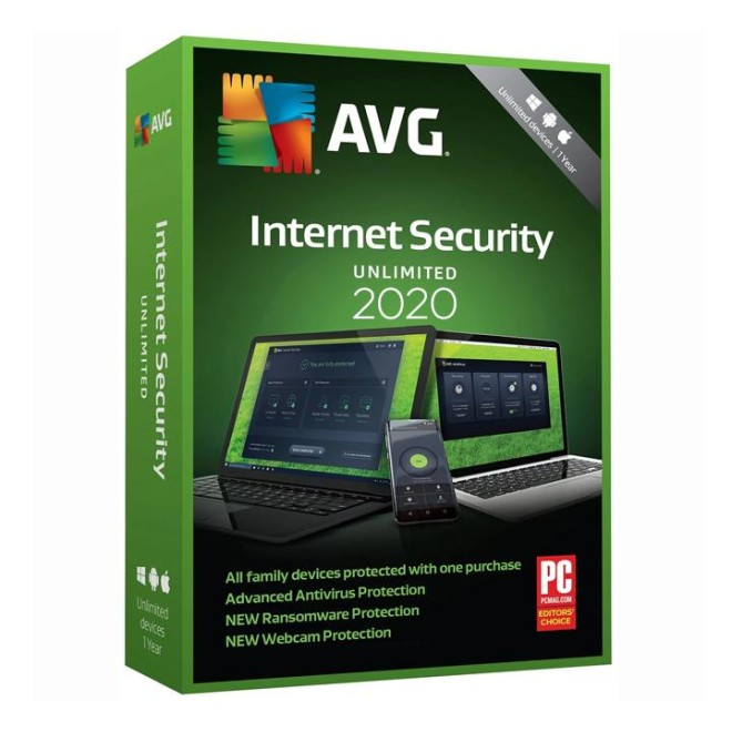 AVG Internet Security-10 devices / 1 Year