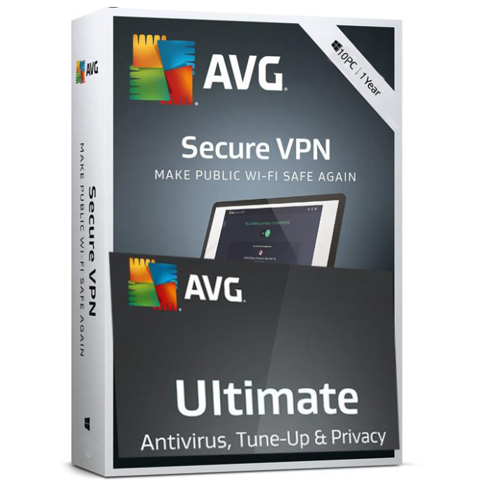 AVG Ultimate – 10 devices / 1 Year