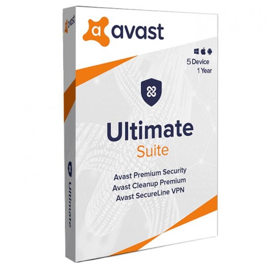 Avast Ultimate 5 Device-1 year Avast Ultimate 5 Device-1 year