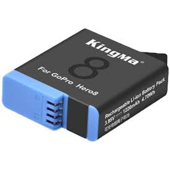 Μπαταρία βιντεοκάμερας Action Cam, GoPro Hero 5 ,Hero 6 , Hero 7 , Type SPJB1B and others 3.85V 1220mAh Li-Ion (C9HERO5B)