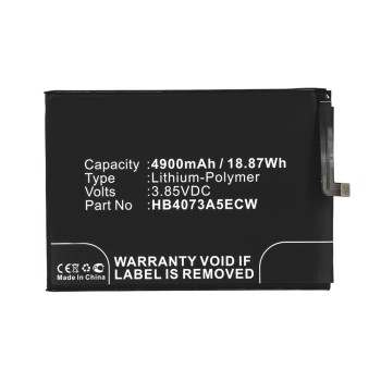 Μπαταρία smartphone Huawei Honor 8X Max / ARE-AL00 / type HB4073A5ECW and others 3,85V 4900mAh Li-Polymer (P9H8X)