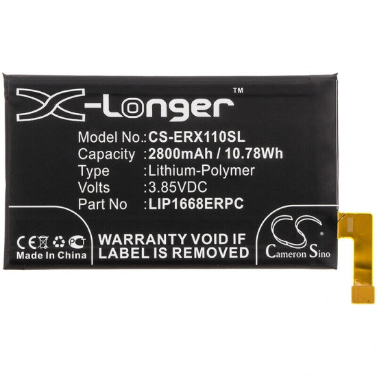 Μπαταρία smartphone mobile phone, Sony Xperia 10, I4113, type LIP1668ERPC 3,85V 2800mAh Li-Polymer (P5X1019)