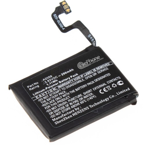 Μπαταρία για Apple Watch 4 44mm / A1976 / Type A2059 3,82V 290mAh Li-Polymer (V4A1976)