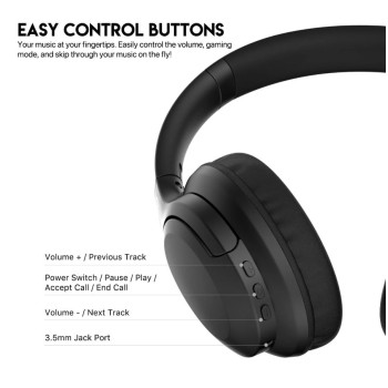 Ακουστικά Fantech Go Vibe WH05 Wireless Μαύρο