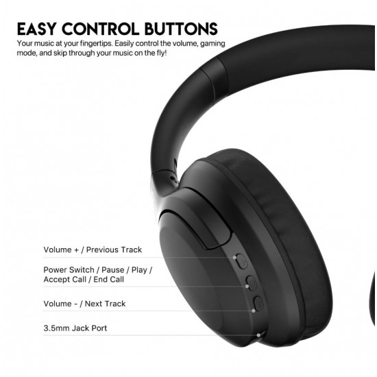 Ακουστικά Fantech Go Vibe WH05 Wireless Μαύρο