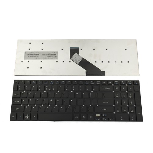 Πληκτρολόγιο Acer Aspire 5830 5755 V3-571G V3-731 V3-771G V3-772 E1-522 E1-530 E1-532 E1-570 E1-572 E5-571 ES1-512 ES1-711 TMP256 Black US Without FRAME - KB.I170A.410 NK.I1713.066 NK.I171S.00W MP-10K33U4-6983 PK130IN1B00 PK130N42A00