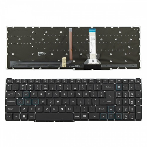 Πληκτρολόγιο Acer Nitro 5 AN515-57 AN515-45 Predator Helios 300 PH315-54 US Black With RGB Backlit without Frame - LG05P-N12B3L NKI15170HS PK133AU2A00 NKI15170XZ Πληκτρολόγιο Acer Nitro 5 AN515-57 AN515-45 Predator Helios 300 PH315-54 US Black With RGB Backlit without Frame - LG05P-N12B3L NKI15170HS PK133AU2A00 NKI15170XZ