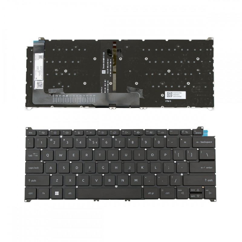 Πληκτρολόγιο Acer Acer Swift Swift SF314-512 SF314-512T BLACK Without Frame, Backlit Board US --Small ENTER - NKI13131TY PK133TO1A00