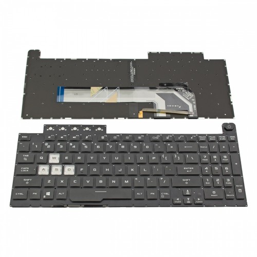 Πληκτρολόγιο ASUS TUF Gaming FA506 FX506 Black Without Frame With Backlit (RGB)US (Small Enter) - V191361A