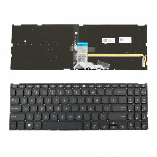 Πληκτρολόγιο ASUS Vivobook X515 X515DA X515EA X515J X515JA X515UA X515MA with Backlit Black Without Frame US (Small Enter) - HQ21019718000 0KNB0-560NUS00 0KN1-CE1US12 ASM1BM73US