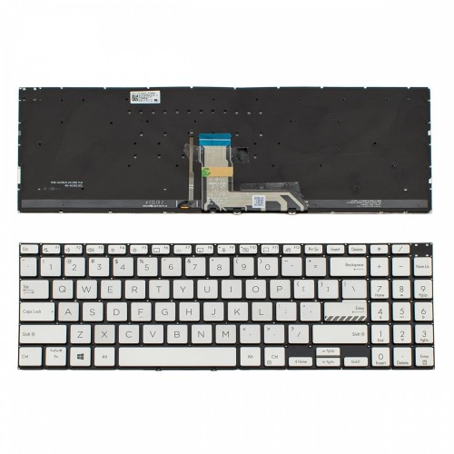 Πληκτρολόγιο ASUS Vivobook pro 15 K3500P X3500PA Silver (--Small enter) US - 0KNB0-562STA00 Πληκτρολόγιο ASUS Vivobook pro 15 K3500P X3500PA Silver (--Small enter) US - 0KNB0-562STA00