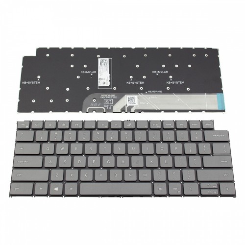 Πληκτρολόγιο Dell Latitude 3320 3420 Vostro 5310 5320 5410 5415 Gray Without Frame US (--Small Enter) - 6K9FK