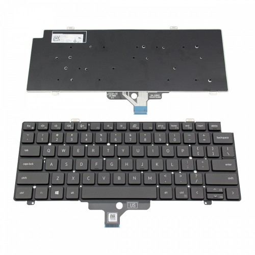 Πληκτρολόγιο Dell Latitude 5420 5421 5430 5431 7420 7420(2 in 1) 7430 7520 7530 Black Without Frame US (--Small Enter) - 8MJ5F LK1330S2A00