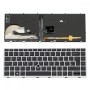 Πληκτρολόγιο HP EliteBook 745 G5 745 G6 840 G5 840 G6 Silver Frame Black with Pointing Stick, Backlit UK  - L11307-031 6037B0138603