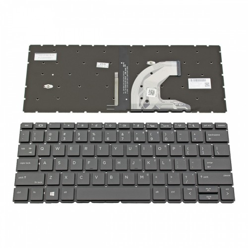 Πληκτρολόγιο HP ProBook 430 G6 Black Without Frame, Backlit US (Small Enter) - L40740-001