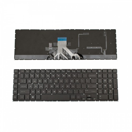 Πληκτρολόγιο HP Omen 17CB 17-CB 17-CB1000 X 17-CB0000 Black Without Frame, Backlit Board(RGB) US (Small Enter) - PK132K02B01