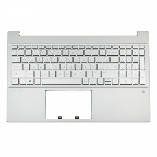 Πληκτρολόγιο HP Pavilion 15-EG (Palmrest with keyboard) Silver,without touchpad Backlit US (Small Enter) - 6037B0214801 9Z.NHXBQ.001 L99545-B31 9Z.NHXBQ.21D
