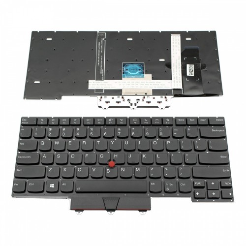 Πληκτρολόγιο Lenovo ThinkPad E14 Gen2 BLACK WITHOUT FRAME With Pointing Stick US Backlit (Small  Enter) - SN20W68325 PK131HJ3ADO