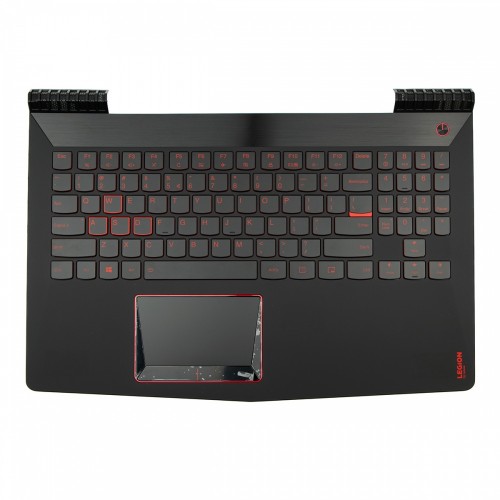 Πληκτρολόγιο Lenovo Legion Y520-15IKB R720-15IKB With Backlit (Palmrest+ keyboard + touchpad) Black US - 5CB0N00281 AP13B000300 5CB0N00302