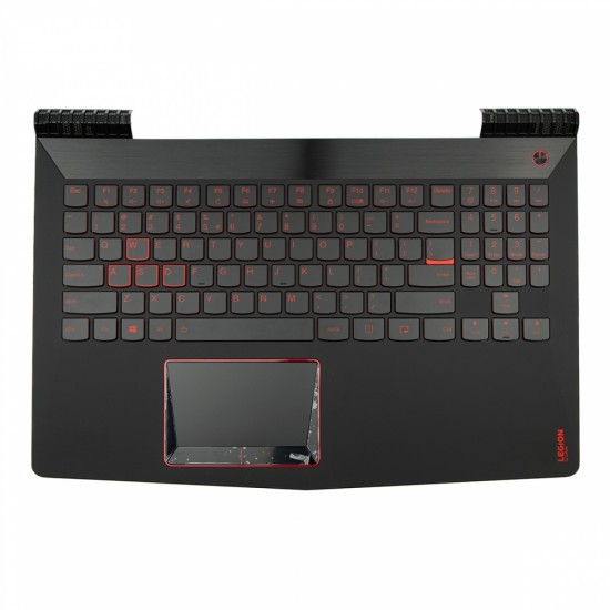 Πληκτρολόγιο Lenovo Legion Y520-15IKB R720-15IKB With Backlit (Palmrest+ keyboard + touchpad) Black US - 5CB0N00281 AP13B000300 5CB0N00302