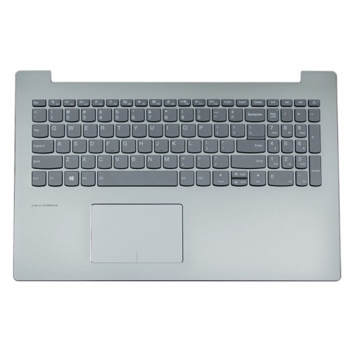 Πληκτρολόγιο Lenovo Ideapad 520-15IKB With Backlit (Palmrest+ keyboard + touchpad) Gray US - 5CB0N98551 FA14K0006X0 AM14K000200