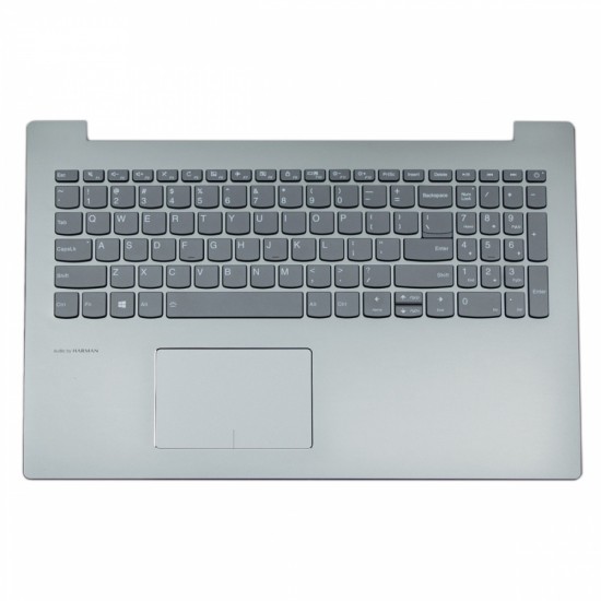 Πληκτρολόγιο Lenovo Ideapad 520-15IKB With Backlit (Palmrest+ keyboard + touchpad) Gray US - 5CB0N98551 FA14K0006X0 AM14K000200