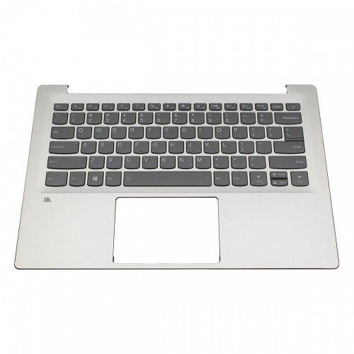 Πληκτρολόγιο Lenovo Ideapad 720S-14IKB With Backlit (Palmrest with keyboard) Silver Small enter - 5CB0N79710 AM1YA000500