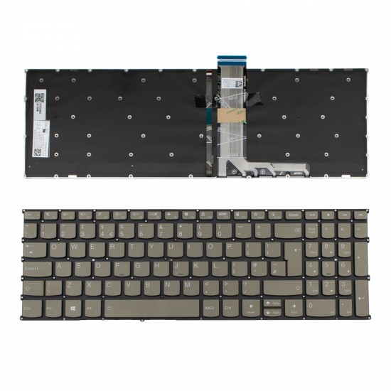 Πληκτρολόγιο Lenovo Ideapad 3 15ITL6 Thinkbook 15 G2 15 G3 15P G2 V15 G2 IdeaPad 1 15ALC7 15AMN7 15IAU7 15IGL7 15IRU7 1-15ADA7 15IJL7  Dark Green Without Frame with Backlit UK (--Big Enter) - PK131K73E26 SN21B40763 SN20Y71734 PK131K73D11