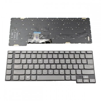Πληκτρολόγιο Lenovo Legion Y730-15ich Y740-15ich Y740-15irh Gray Without Frame, Backlit RGB (--Small Enter) - SN20Q99670
