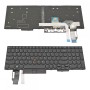 Πληκτρολόγιο Lenovo ThinkPad T15 Gen.1 P15s Gen.1 Black Frame Black With Pointing Stick, Backlit - 5N20V78907