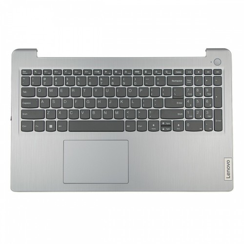 Πληκτρολόγιο Lenovo IdeaPad 1 15AMN7 Silver (Palmrest with keyboard) US (--Small Enter) - 5CB1H78294 5CB1J51285